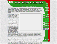 Tablet Screenshot of honeyrealty.net